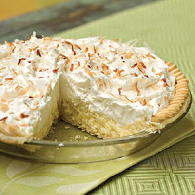 Coconut cream pie